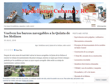 Tablet Screenshot of modelismocubano.com